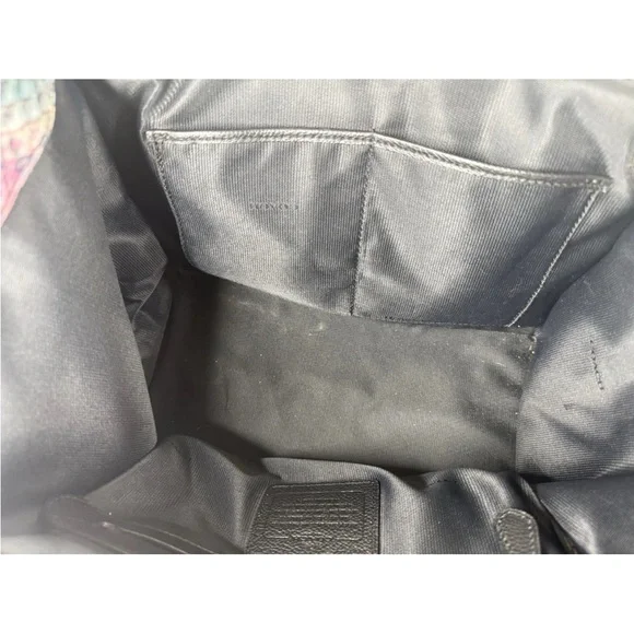 Coach Crosby Carryall, Embossed Leather, Python Multicolor - Picture 8 of 10